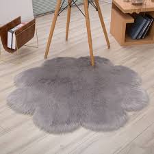 long hair plush carpet 30cm 45cm plum
