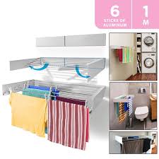 Wall Mounted Retractable Clothes Drying