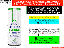 what s in michelob ultra organic