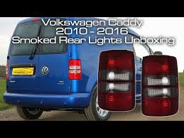 smoked rear tail lights unboxing