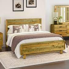 queen size wooden bed frame in solid
