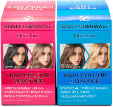 hair dye removal and colour correction