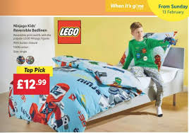 Lego Ninjago Kids Reversible Bedlinen