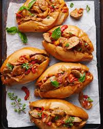 italian sausage and peppers baker by