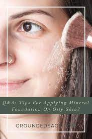 tips for applying mineral foundation on