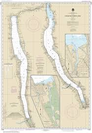 14791 Cayuga And Seneca Lakes Watkins Glen Ithaca Nautical Chart