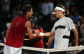2 and no.1 tennis players, are arch rivals on the courts, but friends outside of the courts. Miami 2004 The First Nadal Vs Federer