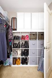 A short closet rod creates space for dresses and jackets. 19 Genius Storage Solutions For Small Bedrooms Better Homes Gardens