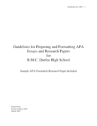 Though it takes some work to get everything just right when doing apa formatting, the process can become easier the more you do it. Https Www Sailsinc Org Durfee Guidelinesapa Pdf