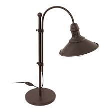 Настолна лампа за маникюр в категория фризьорско, козметично. Metalna Nastolna Lampa V Industrialen Stil Stockbury Grandecor Bg
