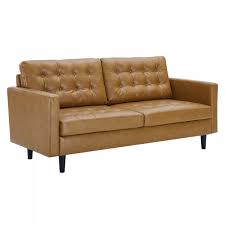 Barnard Mid Century Modern Tufted Sofa