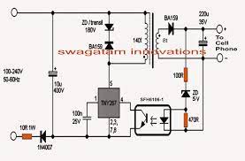 For the charging of your mobile phone, this circuit provides you a regulated voltage of 4.7 volts. 220v Smps Cell Phone Charger Circuit Homemade Circuit Projects