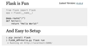 how to run a flask application