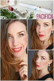 a holiday makeup look with pacifica