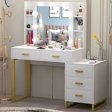 pakasept makeup vanity desk with mirror