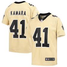 Custom boys baseball jersey personalized baseball shirt button down printed team name and number for men/women/youth. Youth Nike Alvin Kamara Gold New Orleans Saints Inverted Game Jersey