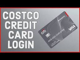 how to login to costco credit card account