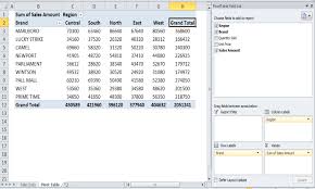 show percentages in a pivot table