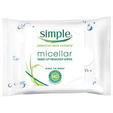 simple kind to skin cleansing wipes