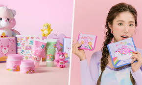 this care bears skincare collection