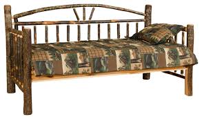 rustic hickory day bed rustic