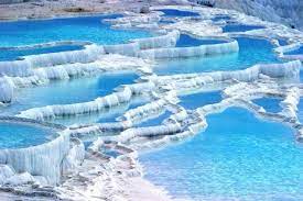 The underground water once gave life to the ancient city of hierapolis now helps pamukkale be one of the most important thermal… Explore The Cotton Castle Of Turkey Pamukkale