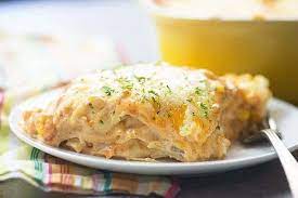 Chicken Enchilada Casserole Recipe With Cream Cheese gambar png