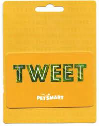petsmart tweet gift card no value