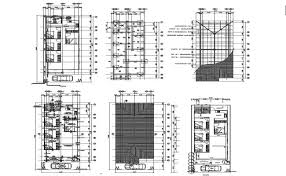 Architectural Plan Of The House With