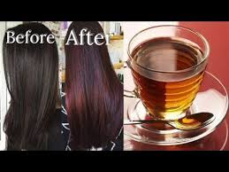 Drinking black tea can make your hair look silky and shiny. How To Dye Your Hair With Black Tea At Home Say Good Bye To Chemicals Beauty Blog Home Remedies Youtube