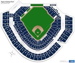 comerica park seating charts