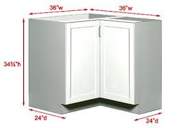 Kitchen Corner Cabinet Dimensions