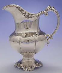 64 Oz Water Pitcher By Wallace Silver