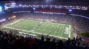 Gillette Stadium Section 306 Home Of New England Patriots