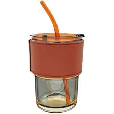 Lid Portable Sippy Cup Glass Water Cup
