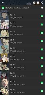 What is a daily pass webtoon