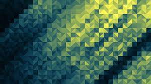Green Triangles Pattern wallpaper ...