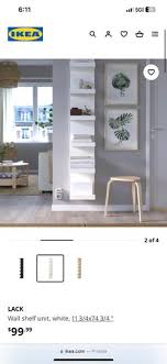 Ikea Lack Wall Shelf Unit White 11 3