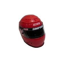Garage Sale Simpson Vudu Sa10 Racing Helmet Red Size