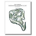 Check out Columbia Edgewater Country Club, Oregon - Golf Course Prints