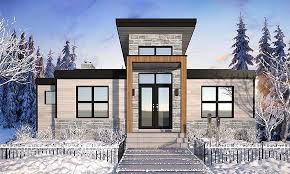 Plan 76571 Modern Style With 4 Bed 3