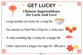 64 chinese supersions for good luck