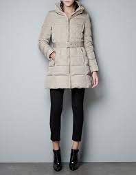 Puffer Jacket With Fur Lining Coats