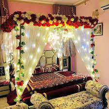wedding bed decoration for couples