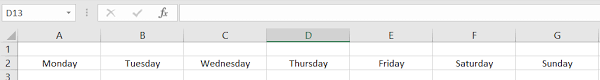 How To Create A Calendar In Excel Business 2 Community