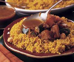 Totally vegan and typically made from wheat, couscous is native to north africa and popular throughout the mediterranean. Couscous With Lamb Vegetables Recipe Finecooking