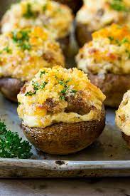 How To Cook Sausage Stuffed Mushrooms In The Oven gambar png
