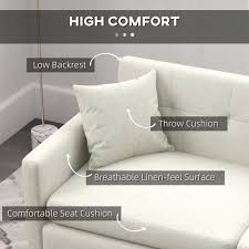 Homcom 165cm 2 Seater Sofa For Living