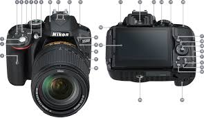 Nikon Imaging Products Parts And Controls Nikon D5300