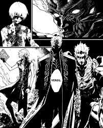 Vergil devil may cry manga